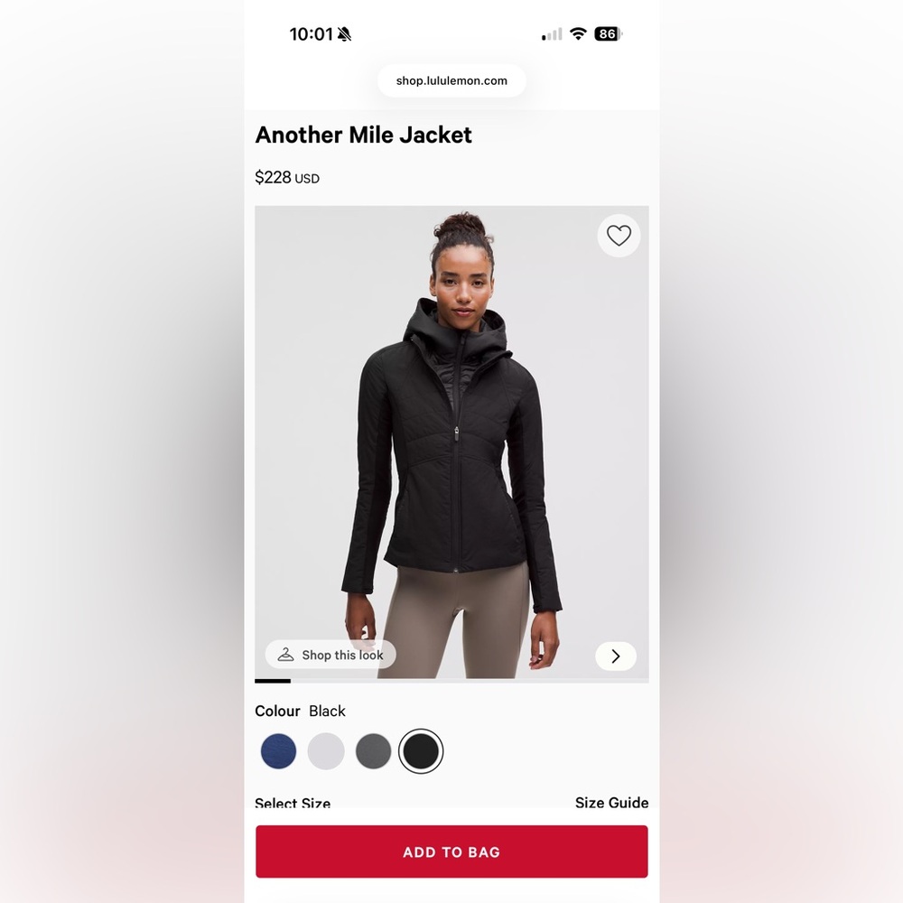 Lululemon Another Mile Jacket